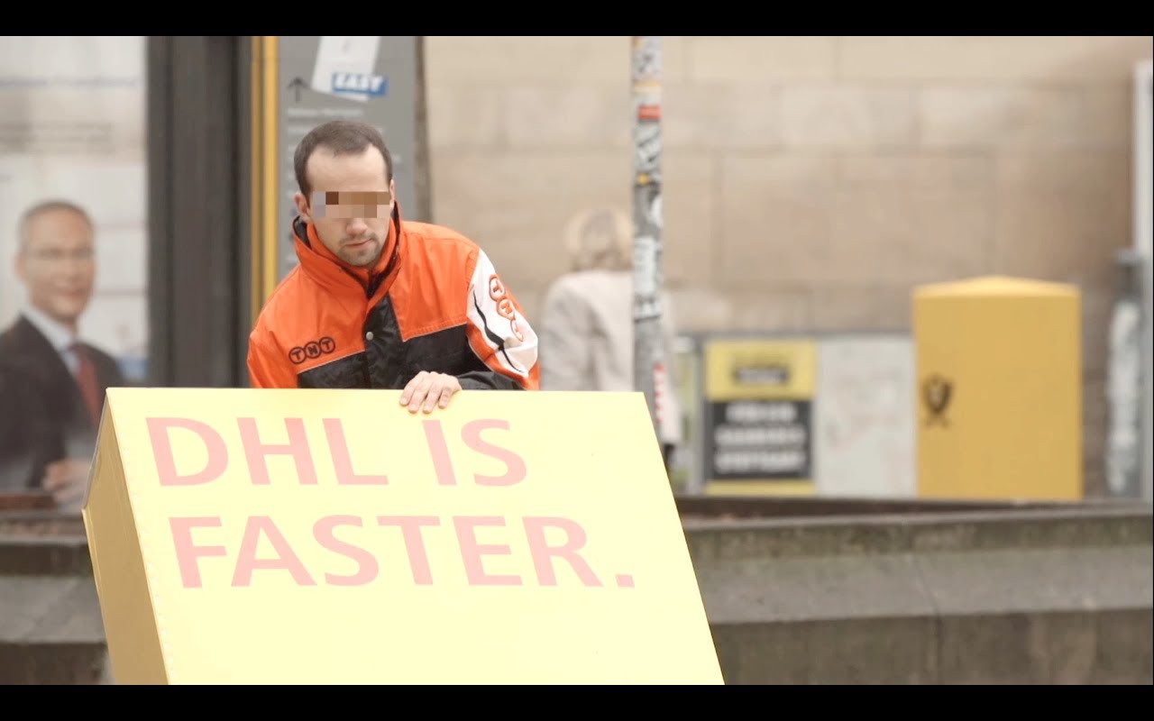 brilliant advertising by dhl