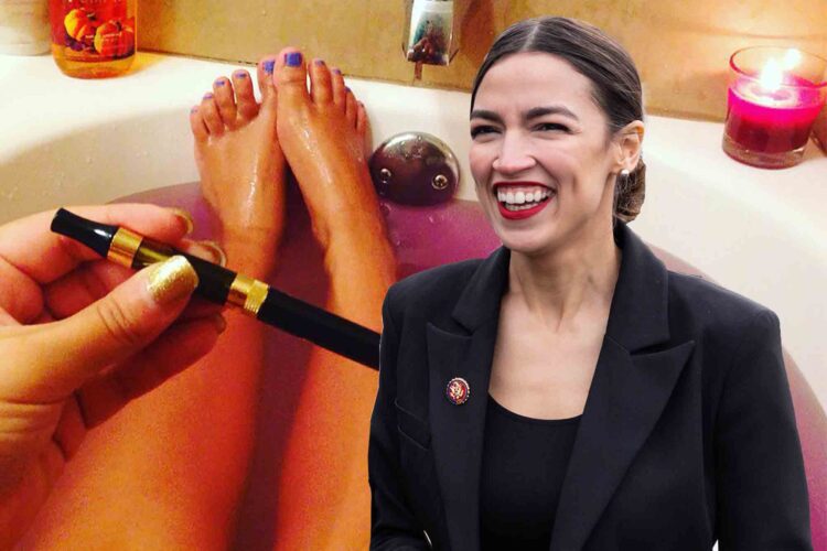 alexandria ocasio cortez feet 1