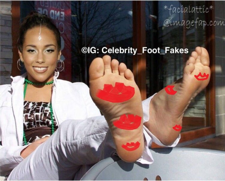 alicia keys feet 4