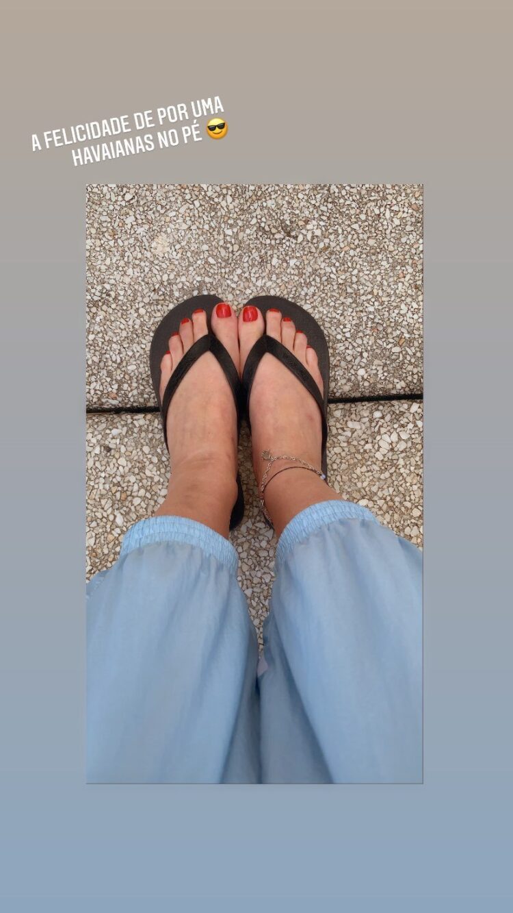 aline weber feet