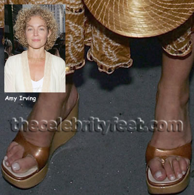 amy irving feet