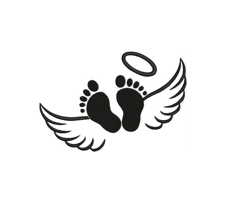 angel baby feet 1