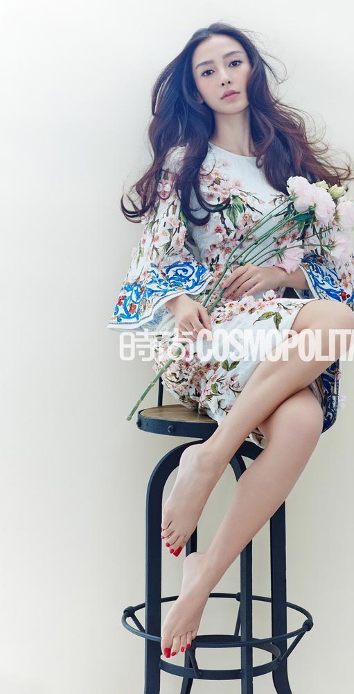 angelababy feet 4