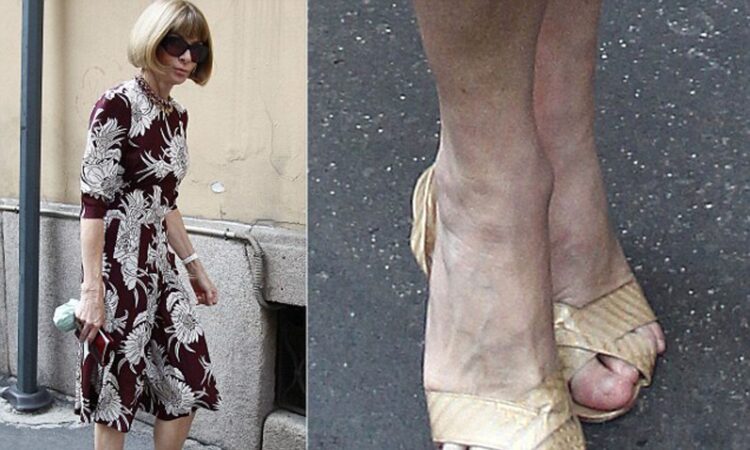 anna wintour feet