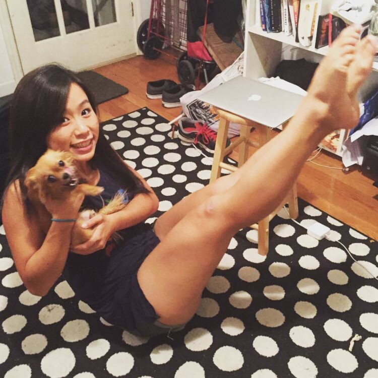 annie chang feet