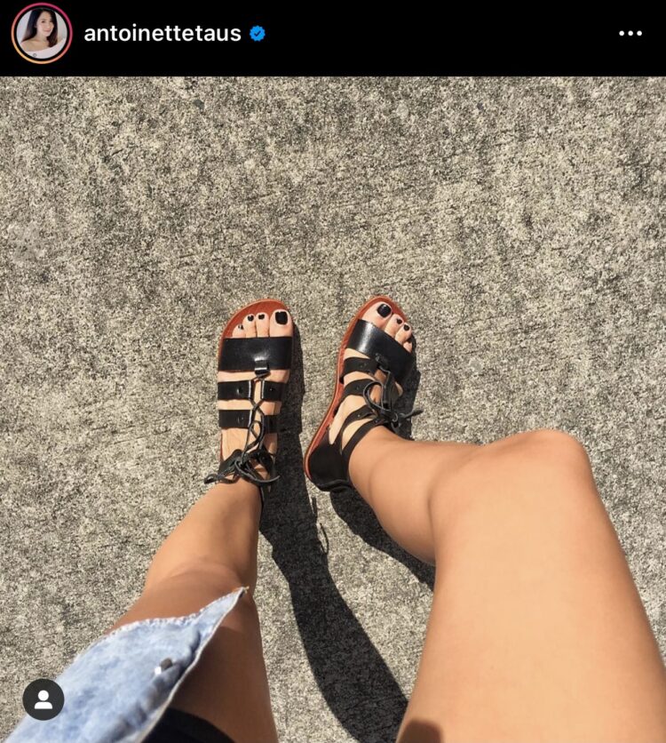 antoinette taus feet