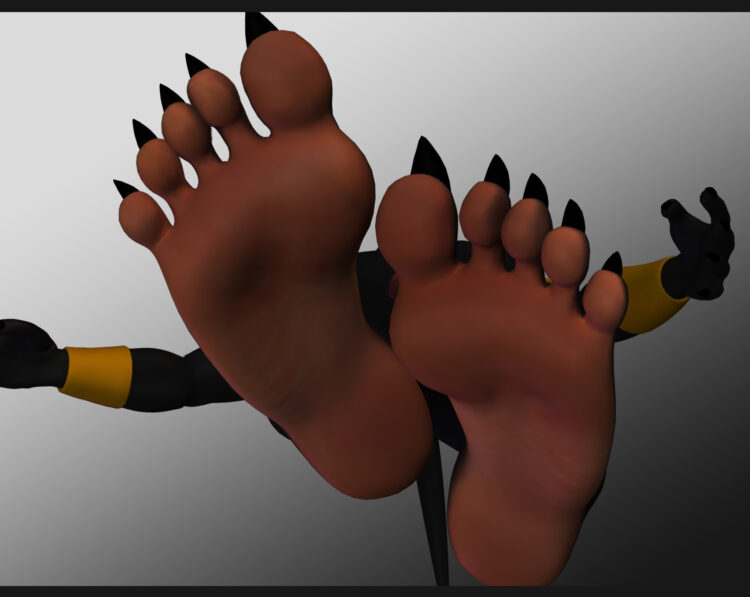 anubis feet 6