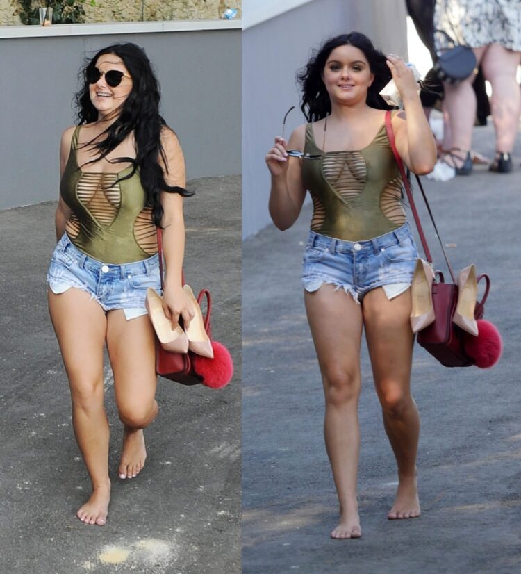 ariel winter feet 6