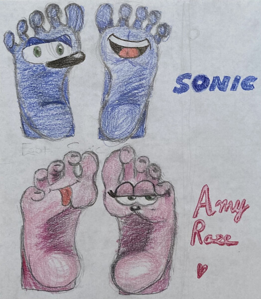 art roze feet 6