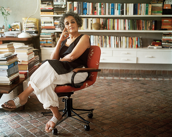 arundhati roy feet