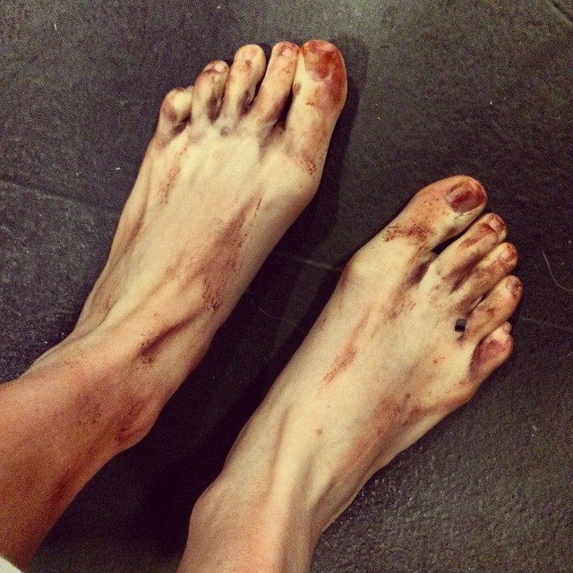 ashleigh clements feet