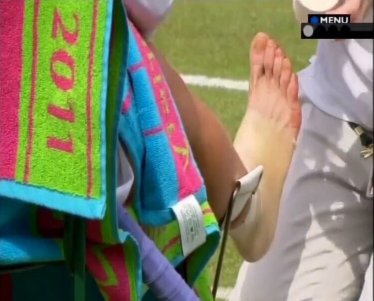 vera zvonareva feet