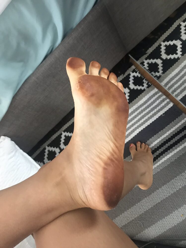 whitney moore feet