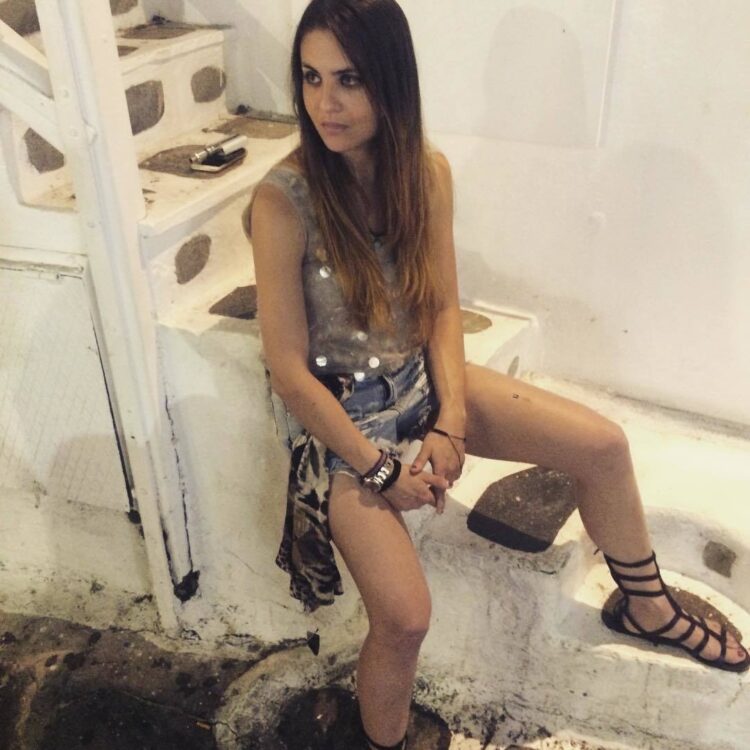 xenia ghali feet